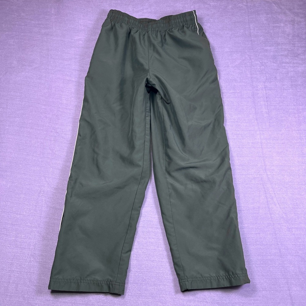 Tek Gear Mens Olive‎ Green Lightweight Ankle Zip Warm Up Wind Pants Size Small